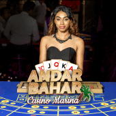 Casino Marina Andar Bahar card game icon artwork