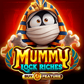 Mummy Lock Riches Egyptian slot game icon artwork