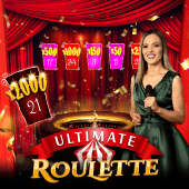 Ultimate Roulette spinning wheel game icon artwork